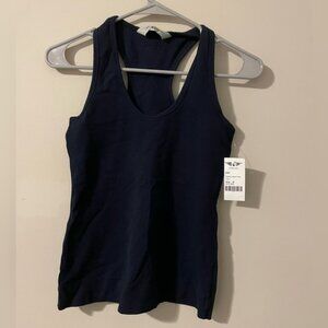 NWT - Hard Tail Organic Racer Tank - Navy - Size: M